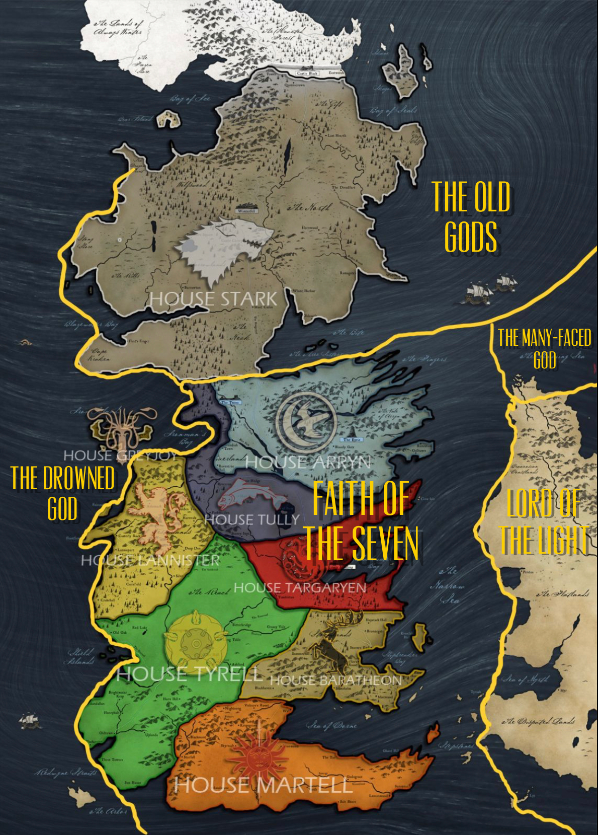 The Religions Of Westeros – Faith Uncut